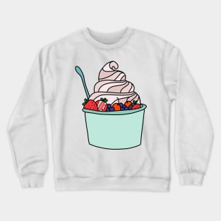 frozen yogurt Crewneck Sweatshirt